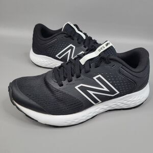 New Balance Black Sneakers Modern Design Breathable Comfort